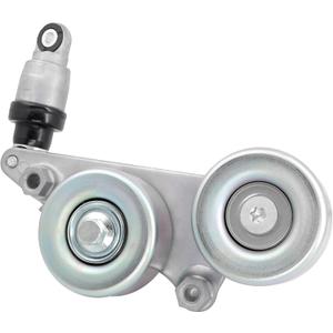 Belt Tensioner Assembly with Pulley, Compatible with 2008-2010 Honda Accord, 2005-2010 Odyssey, 2006-2011 Pilot, 2010 Accord Crosstour 3.5L, Replace# 31170R70A01, 31170RKB005