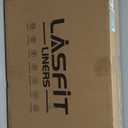 LASFIT Front Floor Mats for Ford Transit Connect 2014-2021 Vinyl Floor with Floor Posts All Weather Protector TPE Car Floor Liner for Transit Vans, 1st Row Only, Black