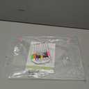 Magnetic Acrylic Calendar for Fridge,2 Pack 11"x15" Clear Fridge Calendar Dry Erase Magnetic Planning Boards Set for Refrigerator with 8 Colorful Highlight Markers