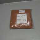 LIMON HOME Fall Kitchen Curtains 24 Inch Length 2 Panels Set, Terracotta Linen Tier Curtains Farmhouse Cafe, Light Filtering Small Window Drapes for Bathroom Laundry Room Rustic