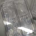 10-Pack Clear Fridge Organizer Bins with Lids, Stackable Refrigerator Storage Containers, BPA-Free with Drain Tray & Anti-Slip Base for Fruits, Veggies, Drinks