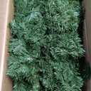 48 in. Green Cordless Pre-Lit LED Artificial Christmas Wreath