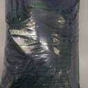 HFCNMY Stretch Velvet Ottoman Cover - Square Washable Slipcover With Elastic Bottom for Storage Footstool in Living Room, Blue, Large