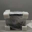 Fish Tank, 2.4 Gallon Fish Aquarium, Fish Tank Starter Kit With Smart Humidifier, Temperature Display, 7-Color Lighting, 3 In 1 Quiet Pump With Filteration & Oxygenation & Circulation (Black)