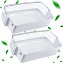 AAP73631502 Refrigerator Door Bin RIGHT Compatible for L-G,Ken-more Elite Refrigerator Shelf-2Packs LFX28968ST Door Bin AP5673810, 2652330, AAP72909218-by MIFLUS