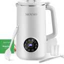 MOVNO 8 IN 1 Nut Milk Maker Machine, 1000ml Capacity Homemade Almond, Oat, Coconut, Soy, Plant Based Milks and Non Dairy Beverages, Automatic Soy Milk Maker Blender with Delay Start/Keep Warm/Boil Water