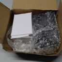 Matte Black Door Handle Heavy Duty, Keyed Alike Entry Door Lever, Door Knobs with Lock and Key, Square Door Lever for Bedroom, Bathroom and Front Door (1 Pack)