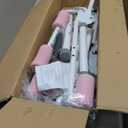 DERACY Ab Workout Machine Adjustable Ab Trainer Abdominal Trainer for Home Gym Foldable Ab Crunch Machine for Core 440 LBS (White)