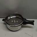 Prestige Deluxe Stainless Steel Deep Pressure Pan 5 liters (5.3 Quarts)