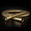 Shower Hose, Super Flexible Silicone Shower Hose Extension, Kink-Free Long Shower Head Hose, Handheld Rv Shower Hose Replacement with Premium Brass Material for Cleaning Pet, Bidet, 60 Inches, Gold