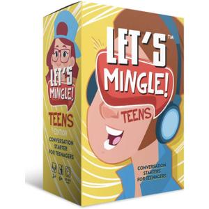 4 x Family Conversation Starters | Dinner Card Games | Road Trip Fun for Teens & Adults