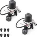 Secondary Air Injection Pump Smog Pumps Compatible with 2007-2013 Toyota Sequoia Tundra Land Cruiser Lexus LX570 4.6L 4.7L 5.7L Replaces 17610-0S010 176100S011 (2pc)