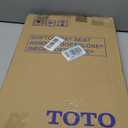 TOTO SoftClose Slow Close Elongated Toilet Seat and Lid, Cotton White - SS124#01