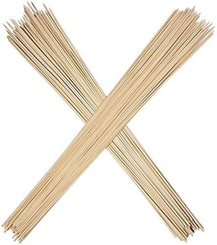 Eco Craft Stix Smores Sticks 36". Pack of 100 Count Marshmallow Roasting Sticks. Disposable Marshmellow Sticks Camping Heavy Duty Smores Skewers for Outdoor Fire Pits. (ECS36InchSmoresstix-100CT)