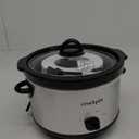 Crock-Pot 7 Quart Oval Manual Slow Cooker, Stainless Steel (SCV700-S-BR), Versatile Cookware for Large Families or Entertaining