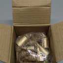 20 Pc Vintage Rustic Metal Cow Bells for Christmas Decor - Antique Handmade 4 cm Gold Bells, Witch Bells - Unique Old Look Xmas Decoration