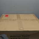 Dual Layer Memory Foam Mattress Topper, Queen Mattress Pad, 4 Inch