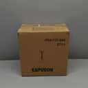 EAPUDUN Modern Farmhouse Pendant Light, 1Light Industrial Hanging Light Fixture 9.3inch, Brushed Nickel Finish with Clear Glass Shade, PDA1127BNK