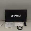 SANSUI 27 Inch Computer Monitor 120Hz, FHD 1080P Monitor, HDMI DP Ports FreeSync, HDR 110% sRGB, Tilt Adjustable Frameless VESA Compatible for Office and Home (ES-27F2, HDMI Cable Included)
