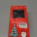 WUPIOS 28.3 Inch Christmas Tree Collars for Artificial Trees Black Tree Collar Sequin Small Thanksgiving Tree Skirt Embroidered Velvet Trees Ring Mermaid Glitter Christmas Tree Basket Base for Outdoor