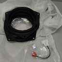 DKMUS 2 x Pairs 6.5" Car Door Speaker Adapter Plates for Toyota Venza Solara RAV4 Camry Celica Echo Corolla Highlander 4 Runner Tundra Sequoia Yaris Prius Avalon Stand Ring Kit 1 Pair + Wiring Harness