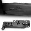 Jaronx Compatible with Tesla Model 3 Model Y Power Seat Control Switch with Button Cover, Left Front Driver Seat Adjustment Switch Replacement Fit for Tesla 3/Y 2017-2024, Replace for 1098529