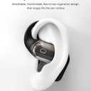 Open-Ear Headphones, Over Ear Earbuds with Ear Hooks, True Wireless Bluetooth Earphones with Microphone, Touch Control, Clear Calls, 60H Playtime, IPX7 Waterproof for Running and Workouts
