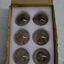 Tubular led Bulb, 4w e26 Bulb T45 T14,40 Watt Edison Vintage Bulbs,Warm White 3000k,Clear Glass, 500lm,Pack of 6