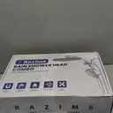 Shower Head with filtered Handheld High Pressure daul Shower Heads with Handheld Spray Combo and 10 Sprays Handheld Shower Head Detachable Shower head Built-in Magnetic Docking and Power Jets Black