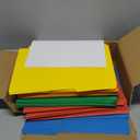 File Folder, HERKKA 120 Pack 1/3 Cut Tab File Folders, Colored File Folders Designed for Office and Classroom Use, Letter Size, Assorted 6 Colors