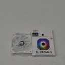 Thermalright TL-C12CW-S CPU Fan 120mm White ARGB Case Cooler Fan, 4pin PWM Silent Computer Fan with S-FDB Bearing Included, up to 1550RPM Cooling