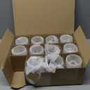 Krosno Water Glasses, 16.5 oz, Set of 12, Infinity Collection, Lead-Free Premium Crystalline Glassware, Everyday Drinking Glasses, Dishwasher Safe, Made in Europe