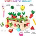 Toddlers Montessori Wooden Educational Toys for Baby Boys Girls Age 1 2 3 Year Old, Shape Sorting Toys 1st One First Birthday Girl Gifts for Kids 1-3, Wood Preschool Learning Fine Motor Skills Game