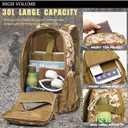 outdoor plus Camo Backpack, Military Boys, 30L