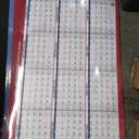 3 x AT-A-GLANCE Erasable Calendar 2025-2026, Dry Erase Wall Planner, 36" x 24", Large, Academic & Regular Year, Double Sided, Horizontal (PM200S28), Laminated Paper, White