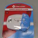 First Alert Carbon Monoxide Detector, Plug-In Alarm with Test & Silence Button, CO600, White, 1-Pack