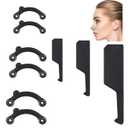 Bonuci 3 Pairs Nose Lifter 3 Sizes Nose Shaper Clip Inserts Straightener Slimmer Silicone Beauty Corrector Tool