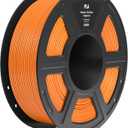 ELEGOO PLA Filament 1.75mm Orange 1KG, 3D Printer Filament Dimensional Accuracy +/- 0.02mm, 1kg Spool(2.2lbs) Fit Most FDM 3D Printers