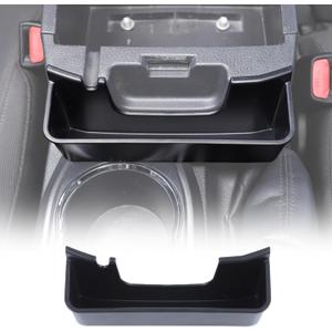 Car Armrest Box Storage Box Organizer Compatible with Toyota Tacoma 2016-2022,ABS Center Armrest Front Multifunctional Storage Tray Center Console Phone Pocket Organizer Glove Pallet
