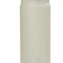 ZULU Powerfill Pro 24oz Stainless Steel Water Bottle with Quick Fill Lid, Triple Walled Vacuum Insulated Metal, Leak Proof Locking Lid, Sip and Chug, Reusable BPA Free, Ash