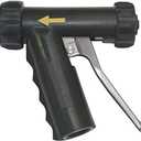 Sani-Lav Spray Nozzle, Aluminum, Brass/SS, Black