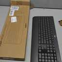 Logitech MK540 Advanced Wireless Keyboard and Mouse Combo for Windows, 2.4 GHz Unifying USB-Receiver, Multimedia Hotkeys, 3-Year Battery Life, for PC, Laptop