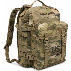 Genuine U.S. Military Assault Pack OCP Multicam Backpack – MOLLE Compatible Tactical 3 Day Rucksack Hydration Ready Army Field Pack for Hiking Camping Hunting Bug Out Gear