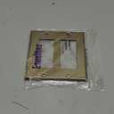 ENERLITES Decorator Receptacle or Switch Metal Wall Plate, Stainless Steel 201, Corrosion Resistant, Size 2-Gang 4.50"x 4.57", 7732-BB, Brushed Brass, Gold