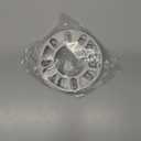 2 Pack Universal Wheel Spacers, 0.39"(10mm) Die Cast Replacement Aluminum Spacer for 4 & 5 Lugs Wheels/Rims, Fits 98 to 120mm Multiple Bolt Pattern, 4x100, 4x108, 4x110, 5x114.3, 5x4.5, 5x120 (Silver)