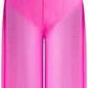 Girls Lyrical Ballet Dance Costume Contemporary Gymnastics Leotard Sleeveless Wide Leg Jumpsuit Unitard for Kids, Size: 11-12 Years