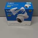 Tapo 4K 8MP Wired Pan/Tilt Outdoor Security Camera, Free Person/Vehicle Detect & 360 View, Color Night, Local AI, SD/Cloud Storage, Works w/Alexa & Google Assistant, 2.4 GHz WiFi C560WS