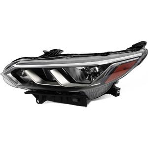 Driver Side Halogen Headlight Compatible with Sentra S/SV 2020-2022 Headlamp 260606LB0A (Left)