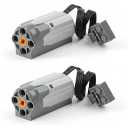 2Pack M Motor for Lego Compatible Bricks, M Size