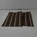 Home Brilliant Lumbar Throw Pillow Covers Boho Farm Striped Set of 2 Decorative Oblong Cushion Covers for Bed Room Outdoor Patio Elder Kids boy, 12x20 inch(30x50 cm), Brown